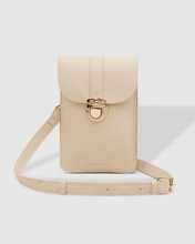 Load image into Gallery viewer, Fontaine Phone Crossbody Bag- Linen
