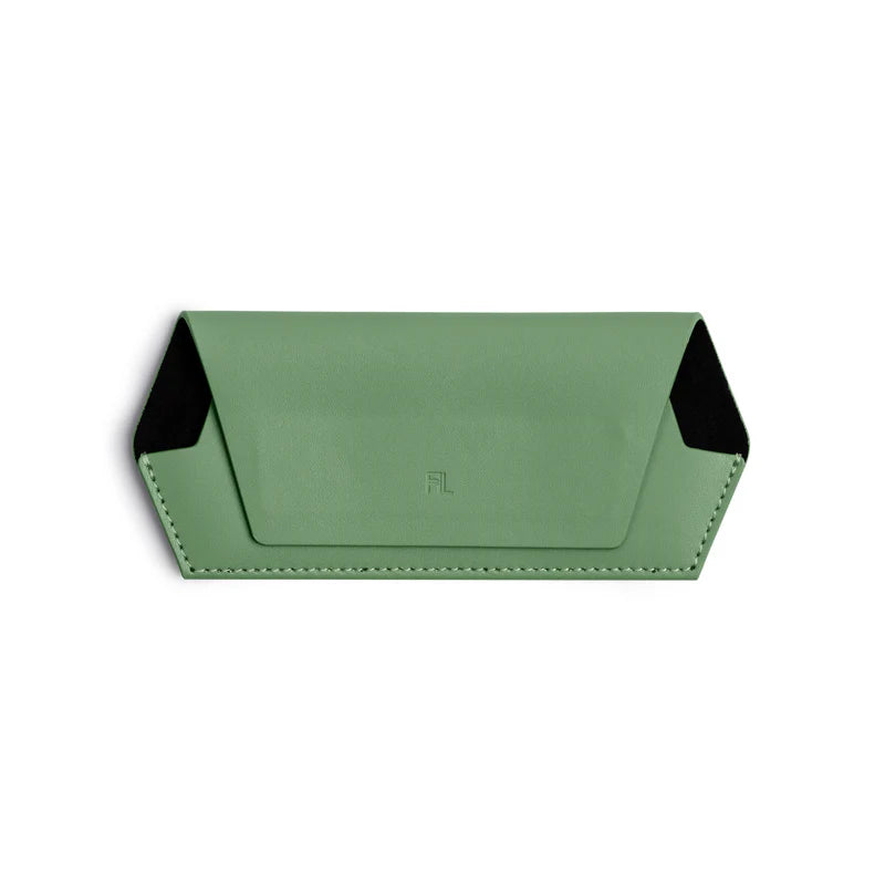 Fox & Leo Glasses Case - Sage