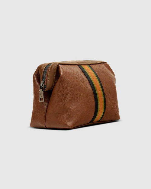 Louenhide Gilbert Mens Toiletry Bag - Tobacco