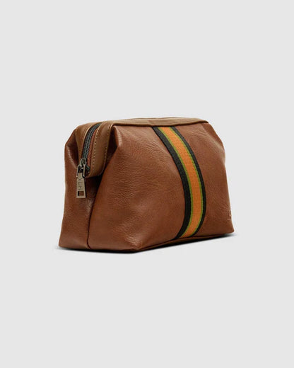 Louenhide Gilbert Mens Toiletry Bag - Tobacco