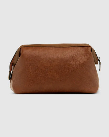 Louenhide Gilbert Mens Toiletry Bag - Tobacco