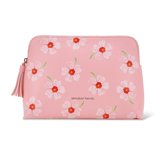 Large Vanity Bag - Meadow Blush
