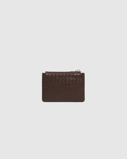 Louenhide Kuta Purse - Woven Chocolate