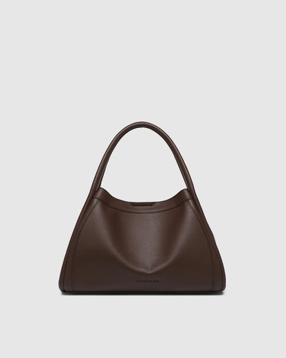 Louenhide Mini Sutton Shoulder Bag - Chocolate