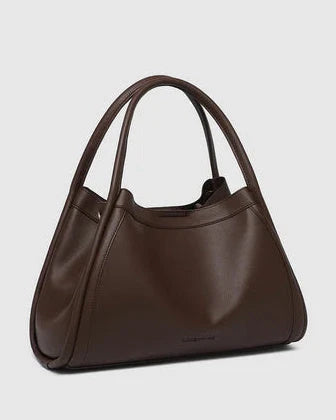 Louenhide Mini Sutton Shoulder Bag - Chocolate