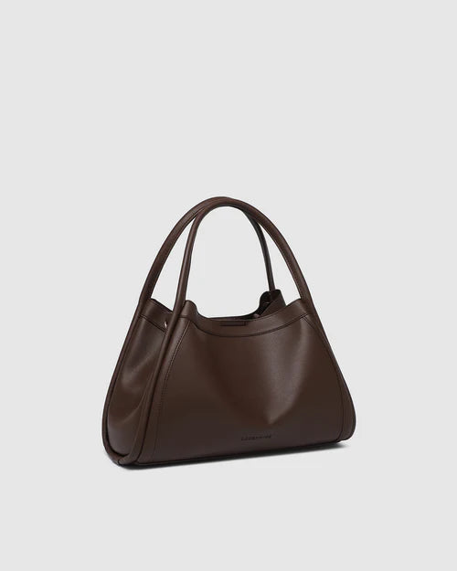 Louenhide Mini Sutton Shoulder Bag - Chocolate