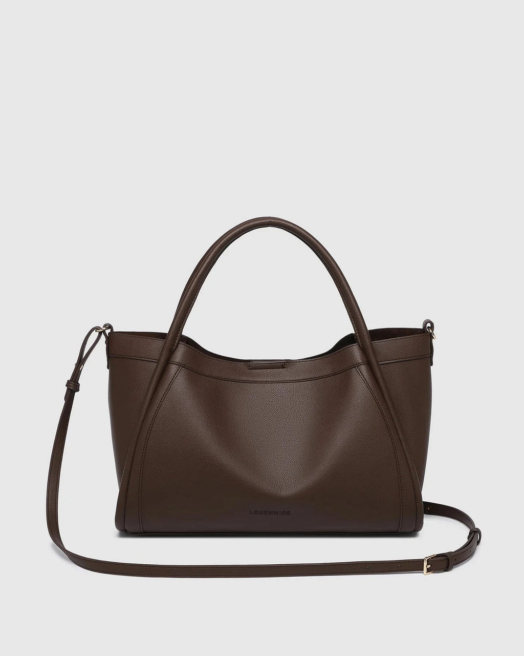 Louenhide Mini Sutton Shoulder Bag - Chocolate