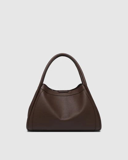 Louenhide Mini Sutton Shoulder Bag - Chocolate