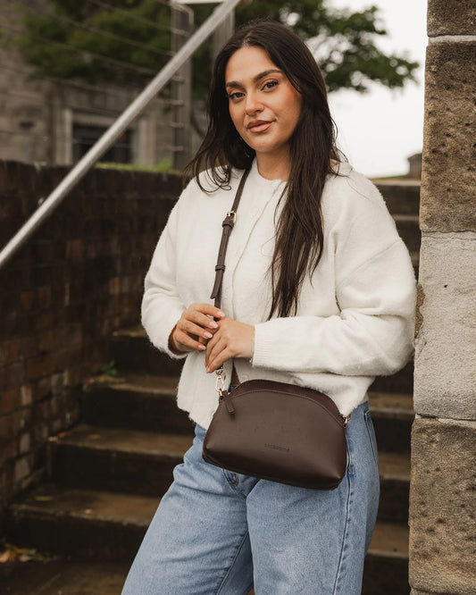 Louenhide Alison Crossbody Bag - Chocolate