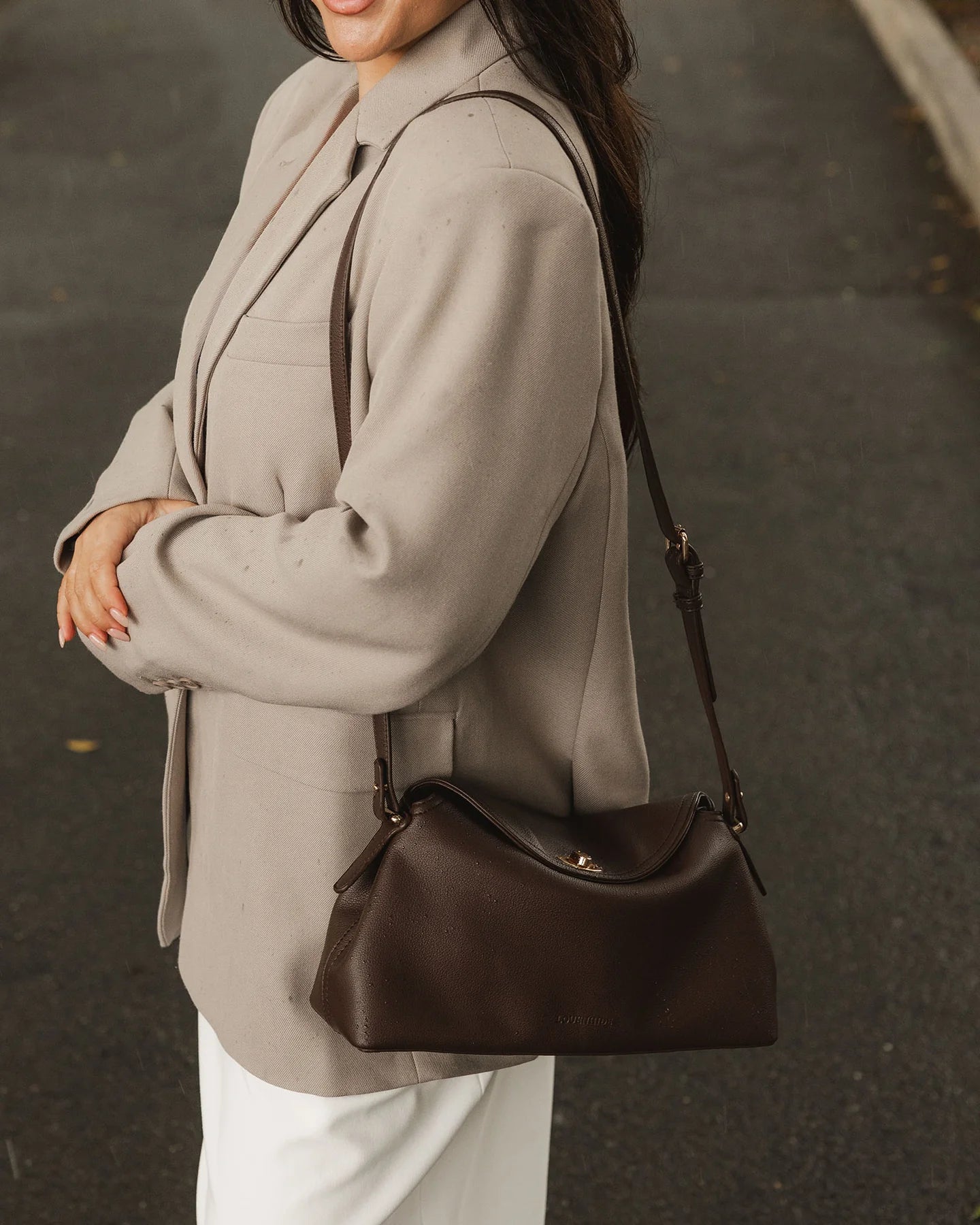 Louenhide Nicole Handbag - Chocolate