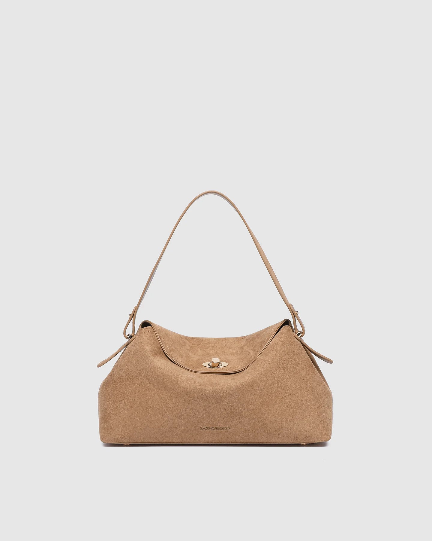 Louenhide Nicole Suedette Handbag - Honey