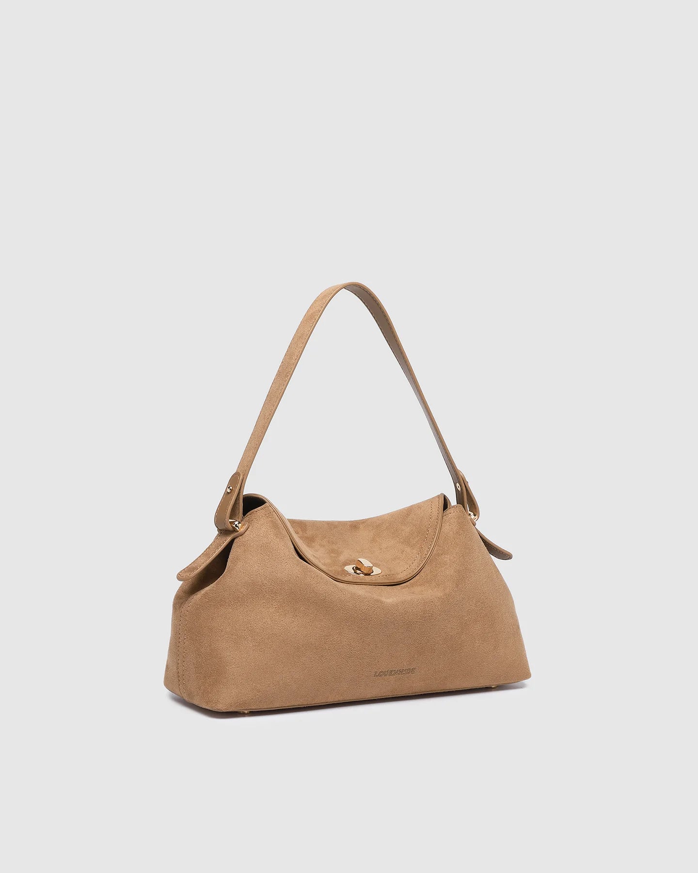Louenhide Nicole Suedette Handbag - Honey