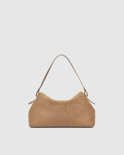 Louenhide Nicole Suedette Handbag - Honey