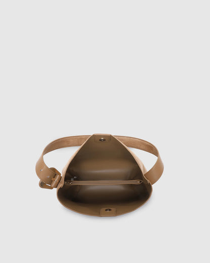 Peyton Everyday Pouch Suedette Set - Honey