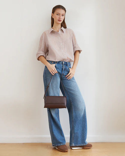 Louenhide Sophia Crossbody Bag - Chocolate