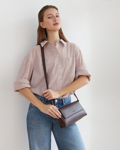 Louenhide Sophia Crossbody Bag - Chocolate