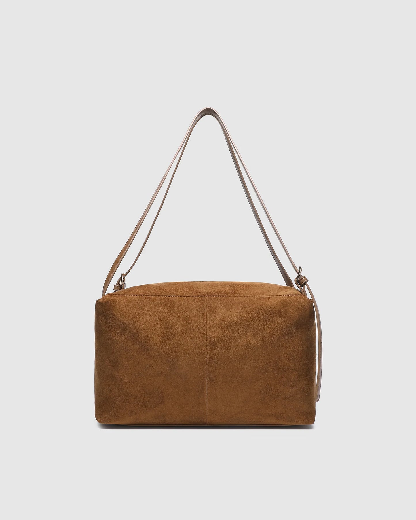Louenhide Marissa Suedette Shoulder Bag - Cognac