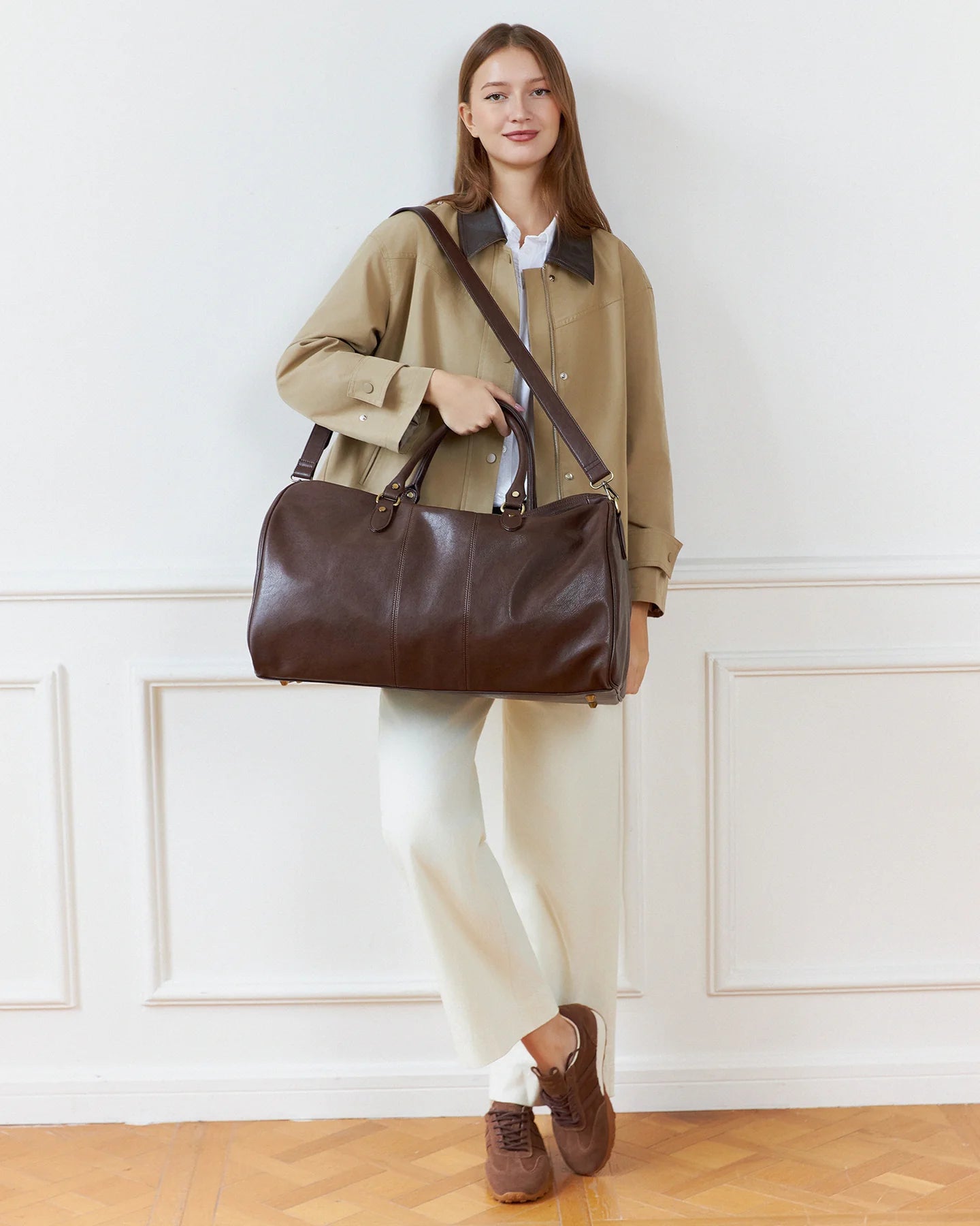 Louenhide Cooper Travel Bag - Chocolate