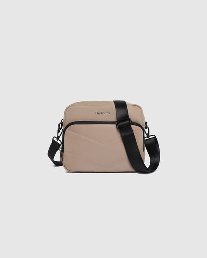 Louenhide London Camera Crossbody Bag | Mocha