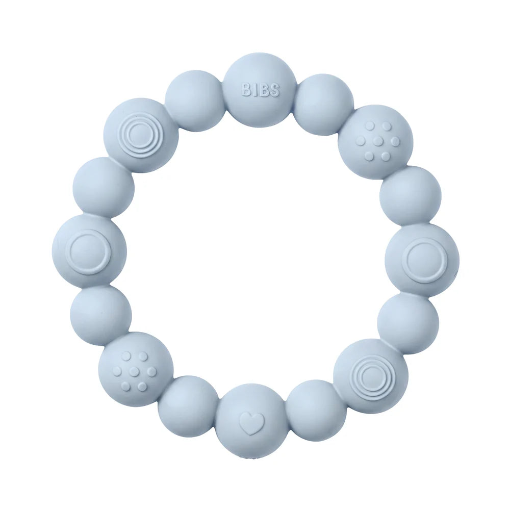 Beaded Silicone Teething Ring