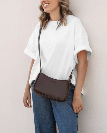 Ivy Shoulder Bag | Chocolate