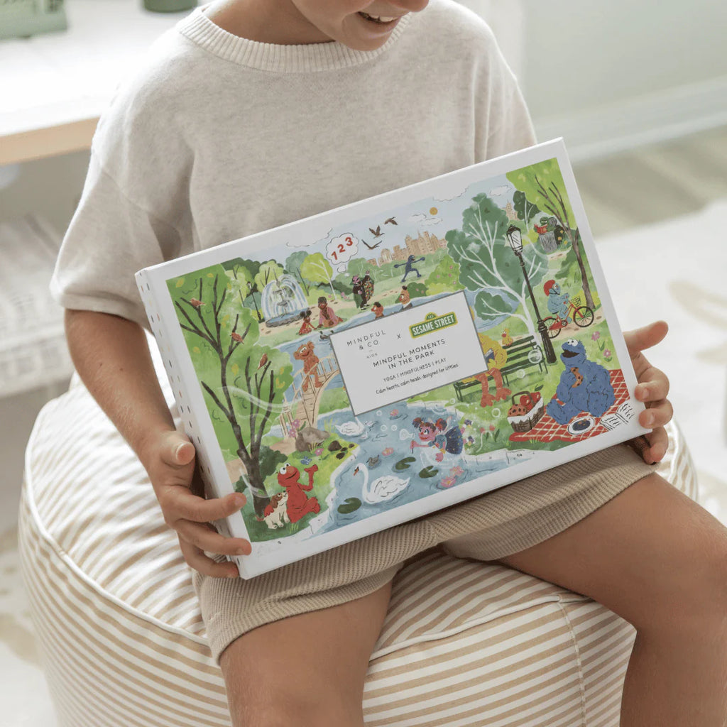 Mindful & Co. Mindful Moments with Sesame Street Floor Puzzle
