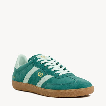Goodsole 2001 Parallel - Green Suede / Mint Leather