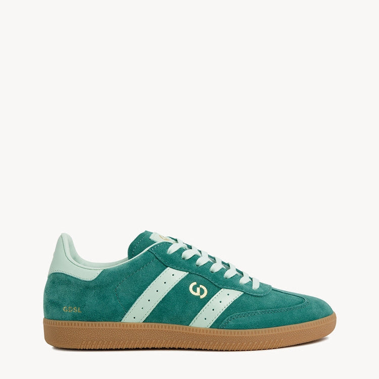 Goodsole 2001 Parallel - Green Suede / Mint Leather