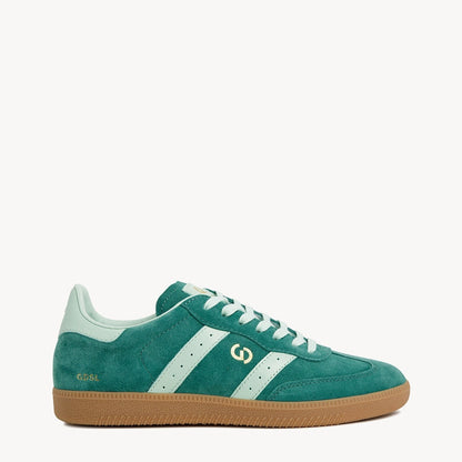 Goodsole 2001 Parallel - Green Suede / Mint Leather