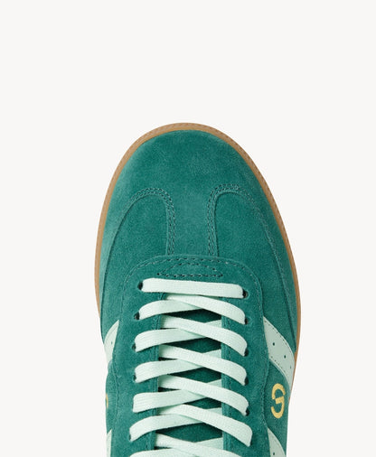 Goodsole 2001 Parallel - Green Suede / Mint Leather