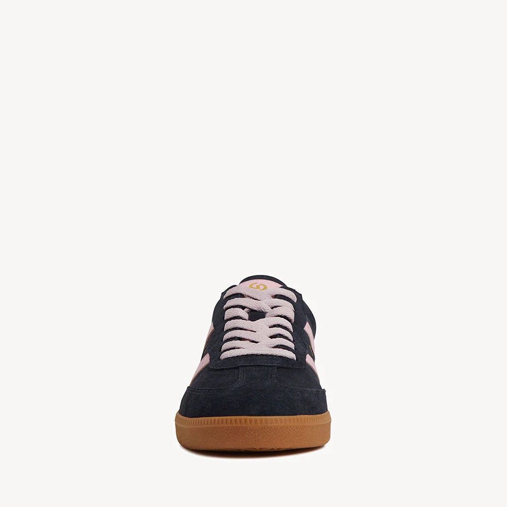 Goodsole 2001 Parallel - Navy Suede / Pink Leather
