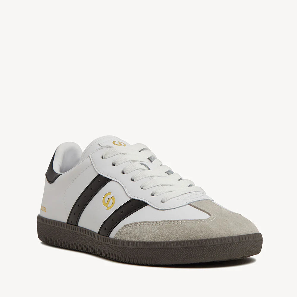 Goodsole 2001 Parallel - White / Black Leather
