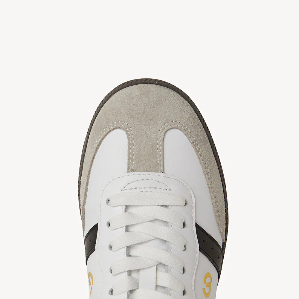 Goodsole 2001 Parallel - White / Black Leather