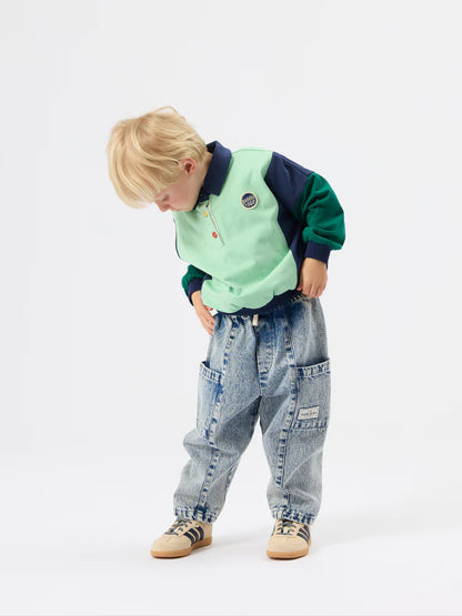 Kit Denim Pocket Pant Light Denim