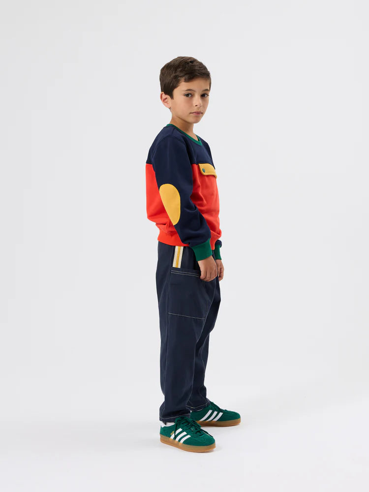 Goldie + Ace Carpenter Utility Kit Pocket Pant Navy