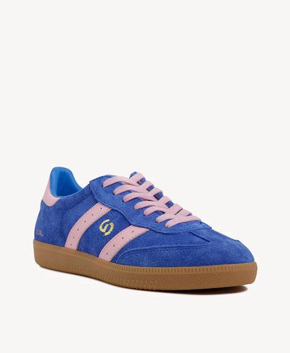 Goodsole 2001 Parallel - Cobalt Blue / Pink Suede