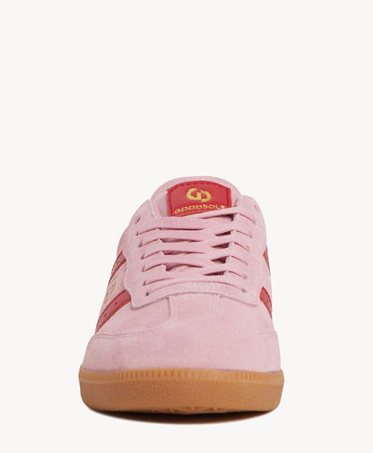 Goodsole 2001 Parallel - Pink Suede / Red Leather