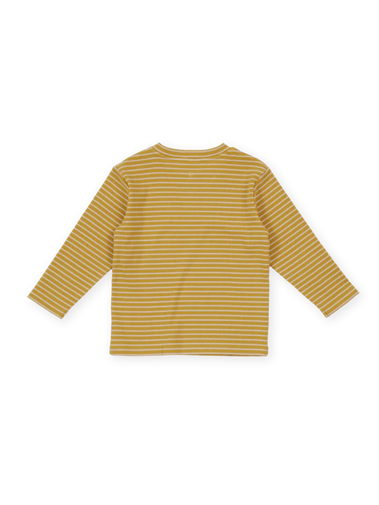 Goldie + Ace Essential Stripe Rib Top Yellow