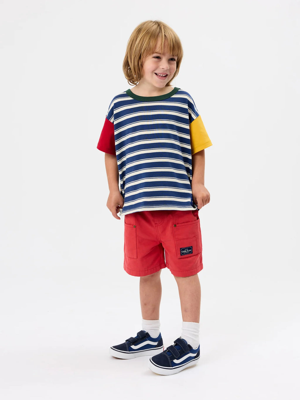 Goldie + Ace Oversized Stripe T-Shirt