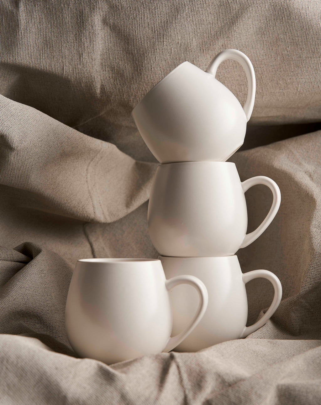 Robert Gordon Set of 4 Hug Me Mugs - Snow
