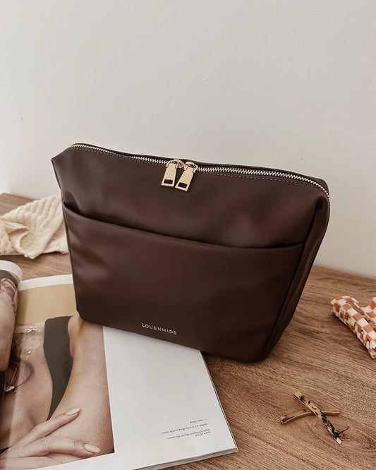 Louenhide Vanessa Cosmetic Bag - Chocolate