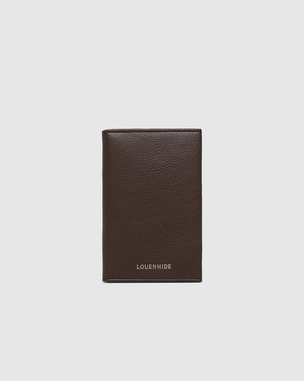 Louenhide Venice Passport Holder - Chocolate