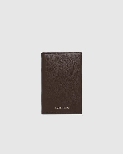 Louenhide Venice Passport Holder | Chocolate