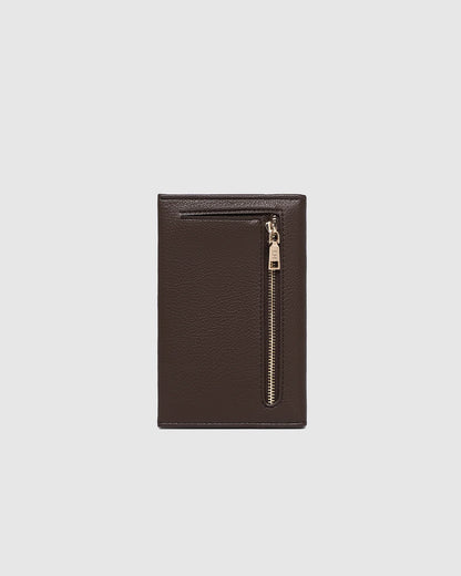 Louenhide Venice Passport Holder | Chocolate