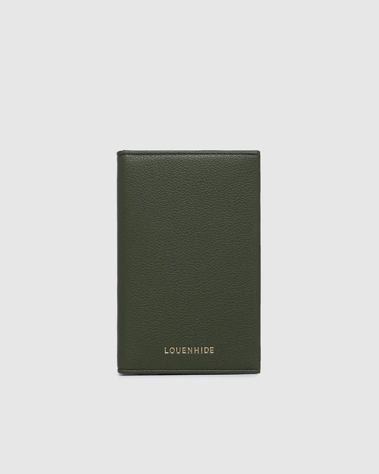 Louenhide Venice Passport Holder - Olive