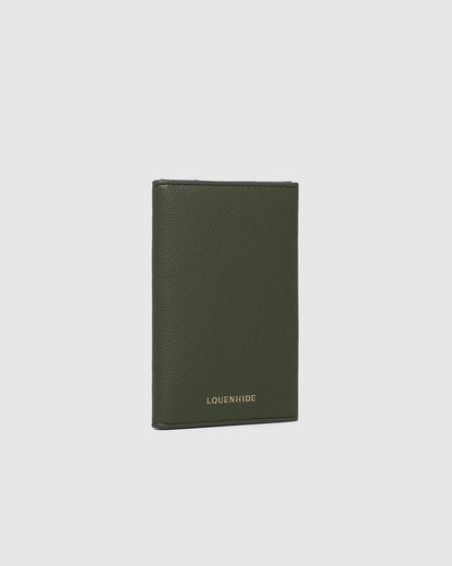 Louenhide Venice Passport Holder - Olive
