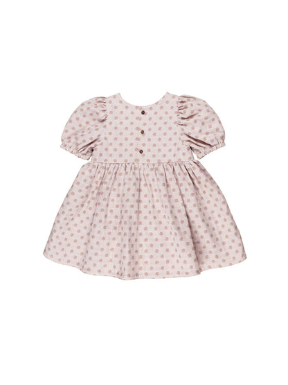 Huxbaby Reversible Puff Sleeve Dress | Daisy Muslin