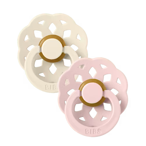 BIBS Boheme Dummy - Blossom/Ivory Mix (2 Pack)
