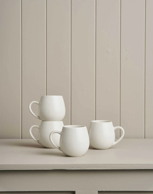 Set of 4 Hug Me Mugs | Snow