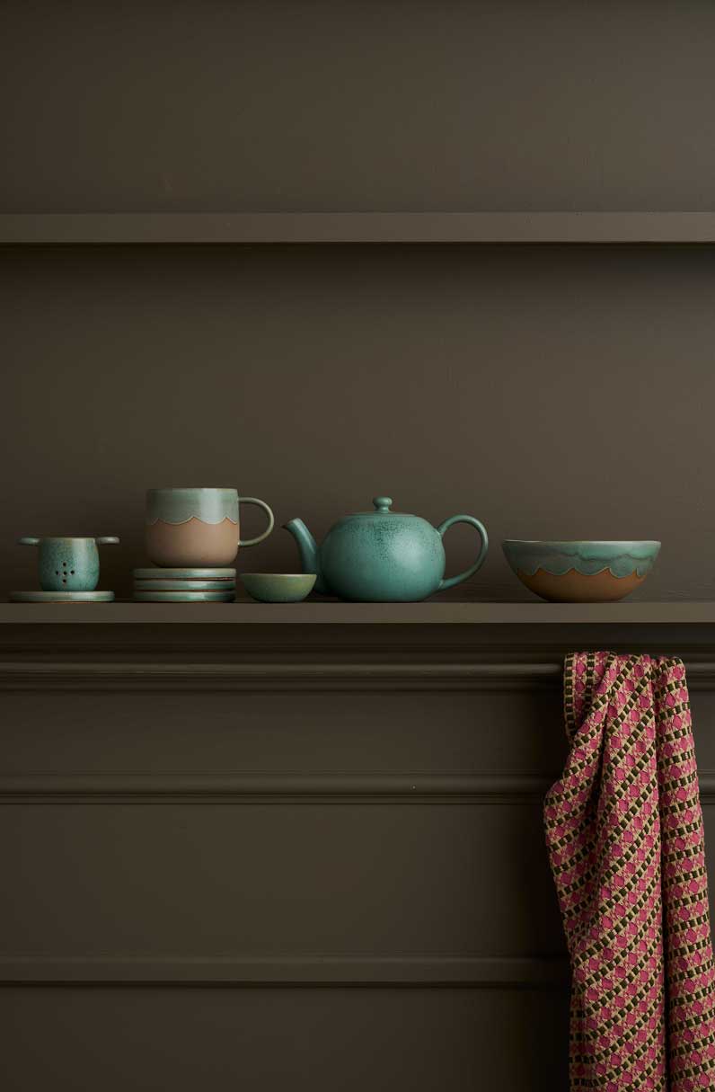 Breakfast in Bed Bowls- Moss Set of 4